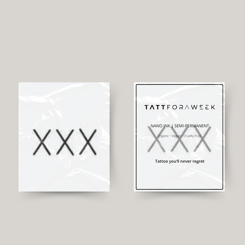 Tymczasowy tatuaż xxx